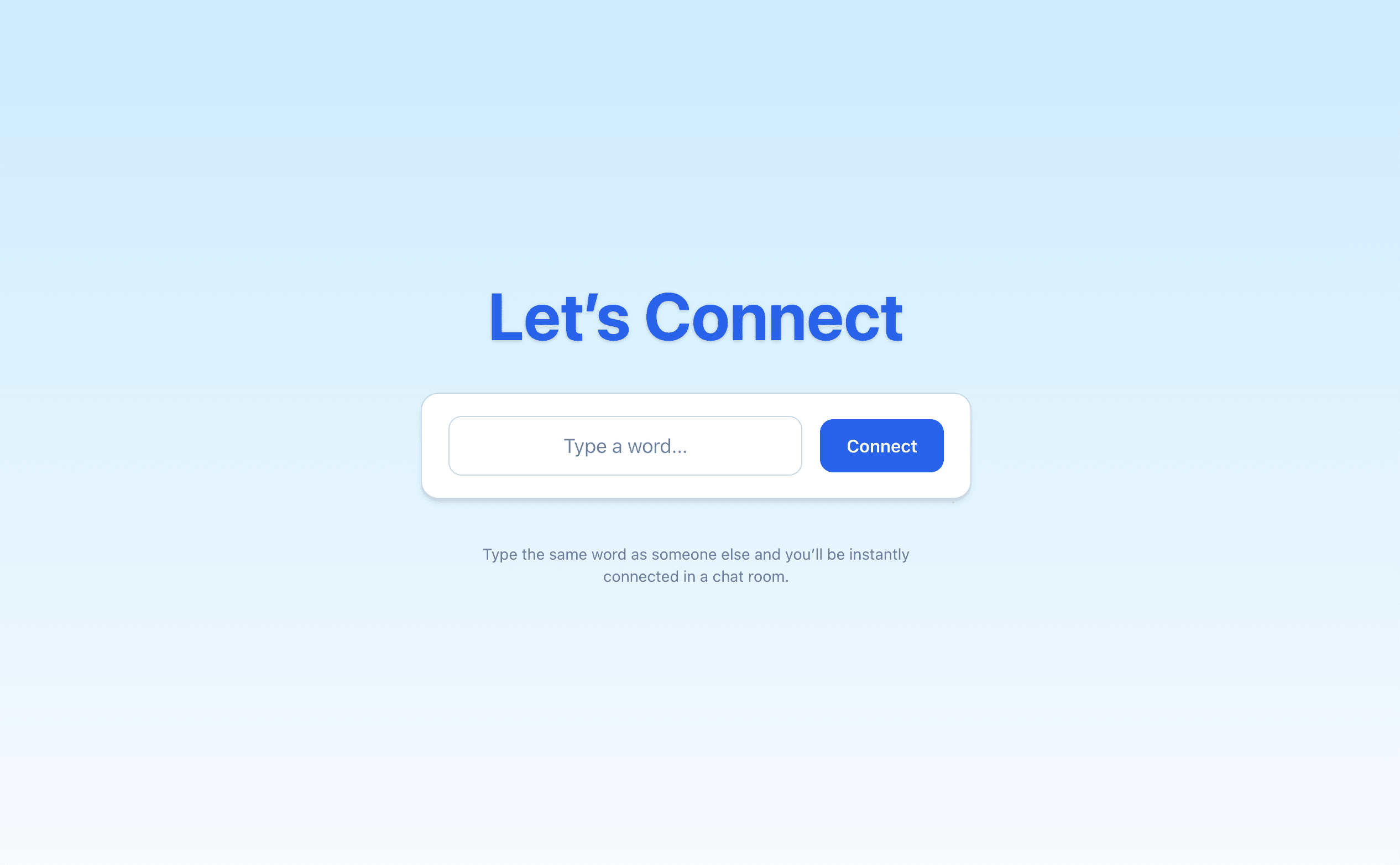 Lets Connect