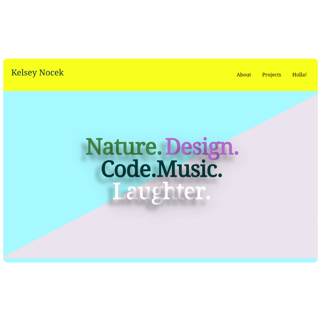 Old Portfolio (React)